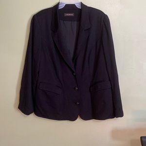 Black dress blazer 20w